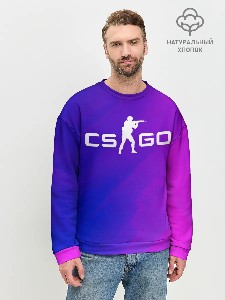 Мужской свитшот базовый / CS GO | КС ГО