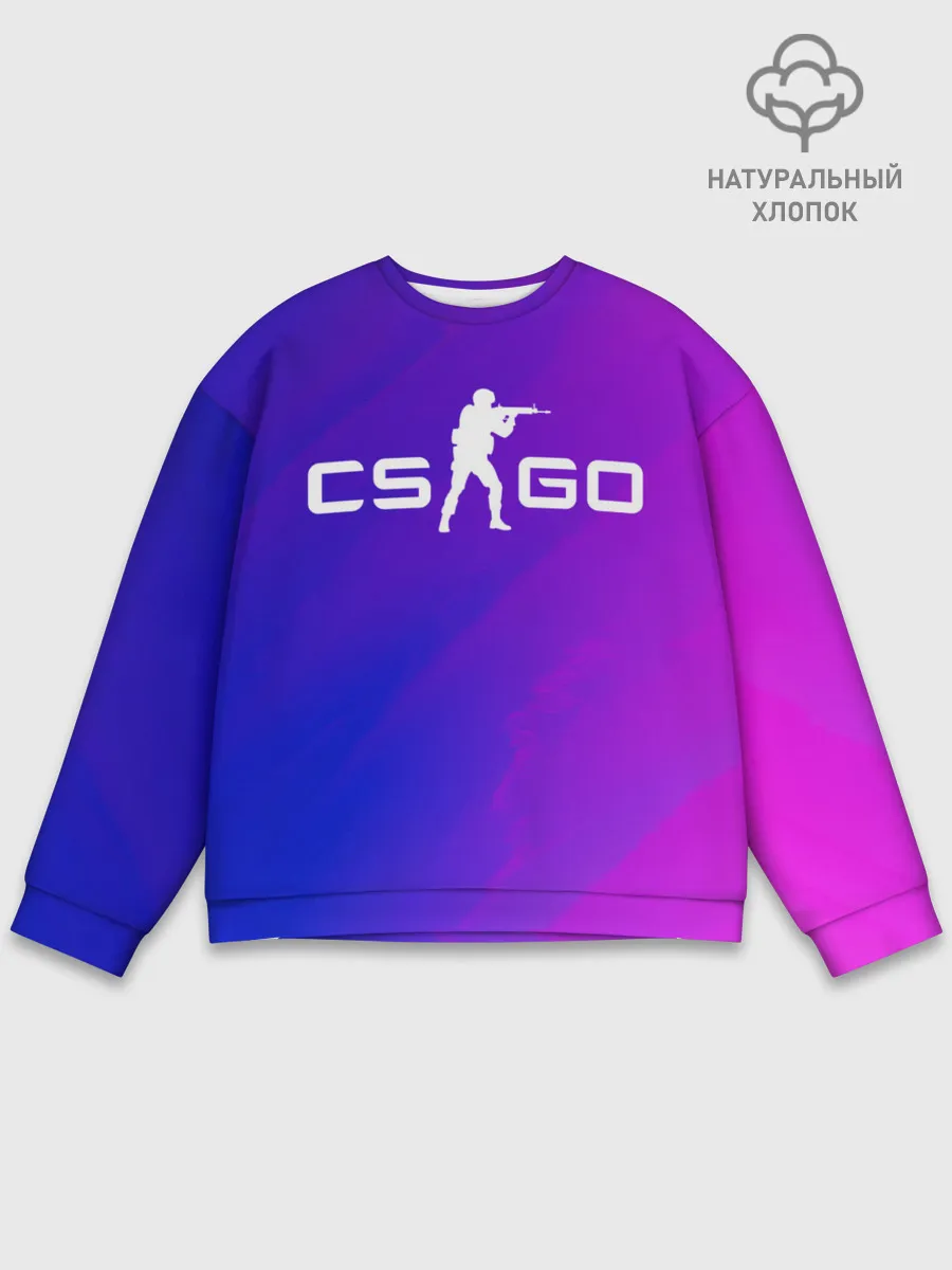 Мужской свитшот базовый / CS GO | КС ГО