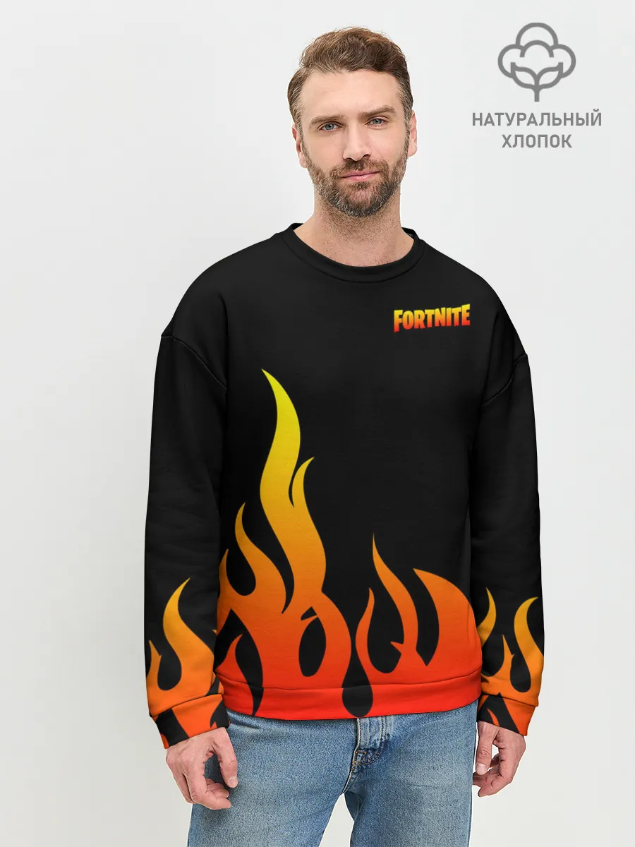 Мужской свитшот базовый / Fortnite