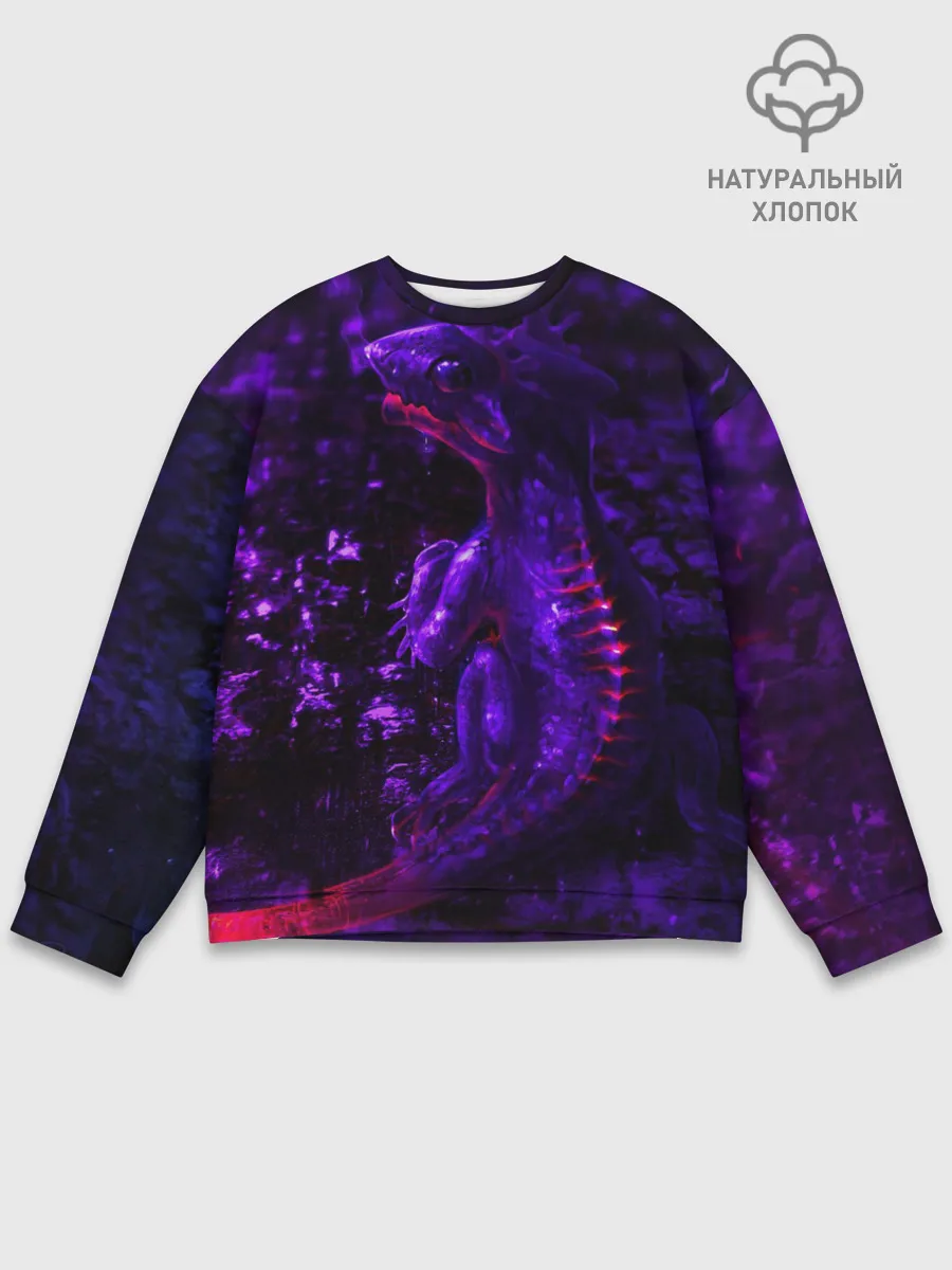 Мужской свитшот базовый / Энергия Лавы