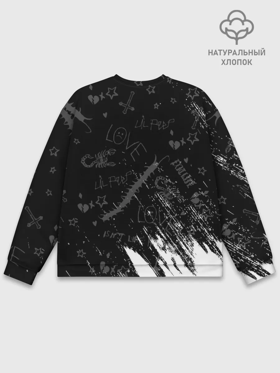 Мужской свитшот базовый / LIL PEEP / ЛИЛ ПИП