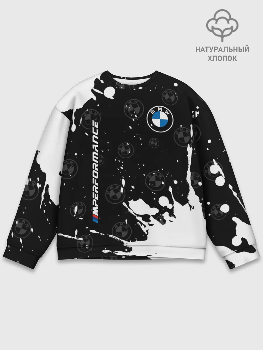 Мужской свитшот базовый / BMW / БМВ