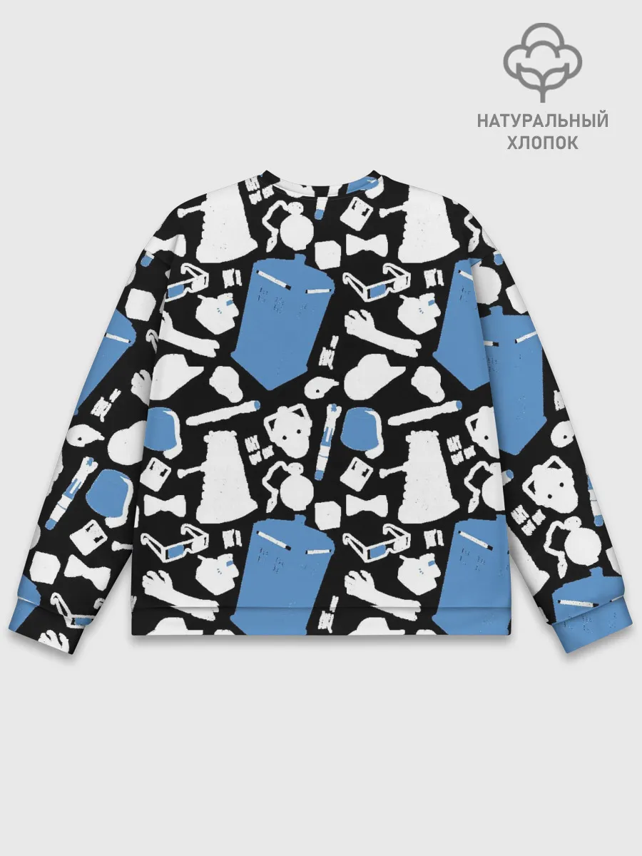 Мужской свитшот базовый / ТАРДИС