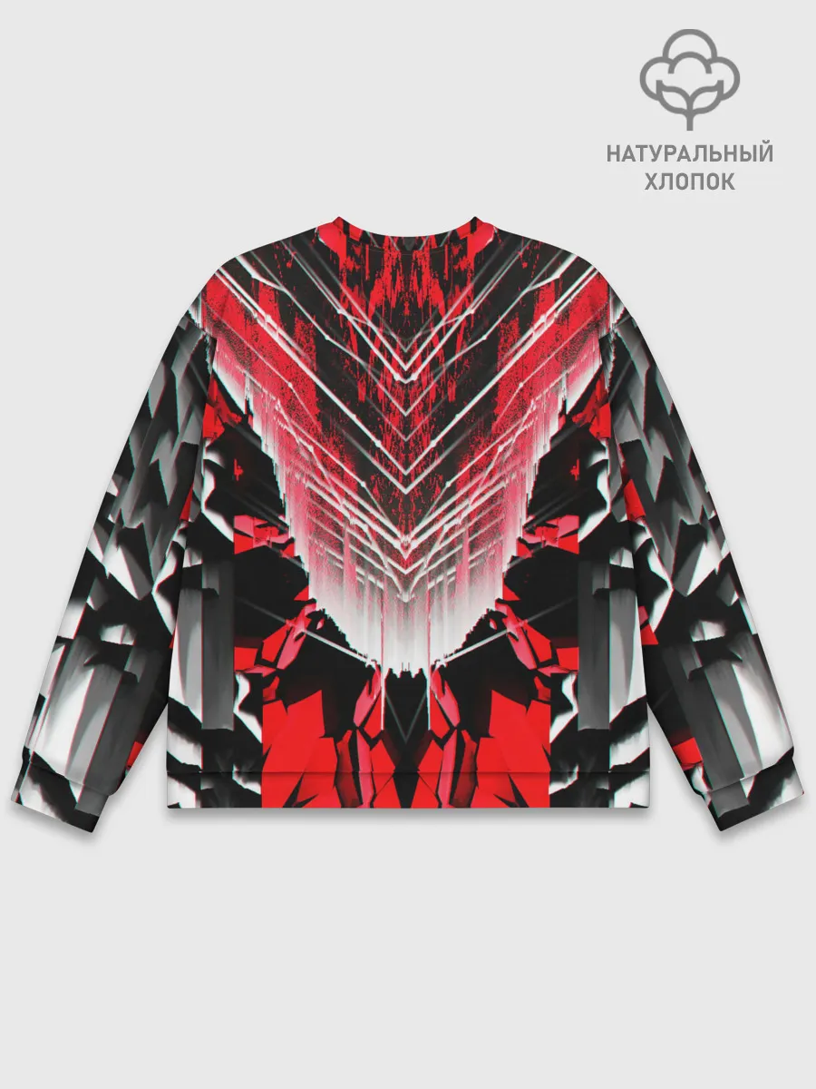 Мужской свитшот базовый / STRIPES GEOMETRY