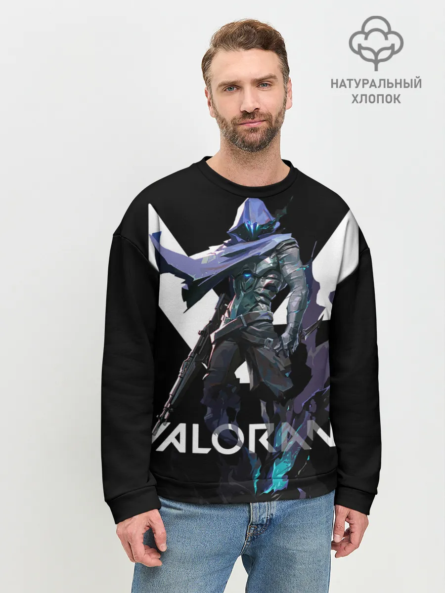 Мужской свитшот базовый / VALORANT OMEN