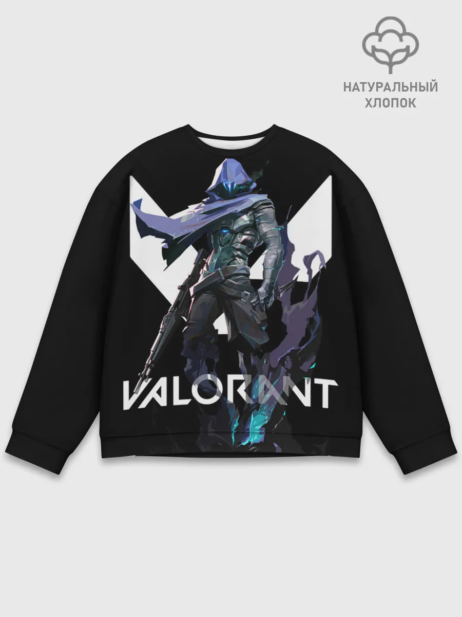 Мужской свитшот базовый / VALORANT OMEN