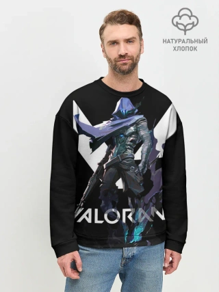 Мужской свитшот базовый / VALORANT OMEN