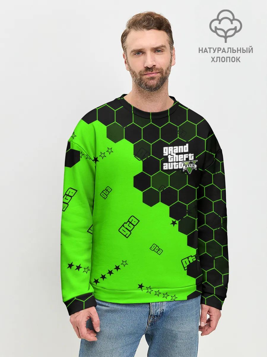 Мужской свитшот базовый / GTA 5 / ГТА 5
