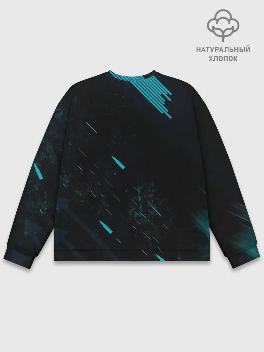 Мужской свитшот базовый / Sky Wolf