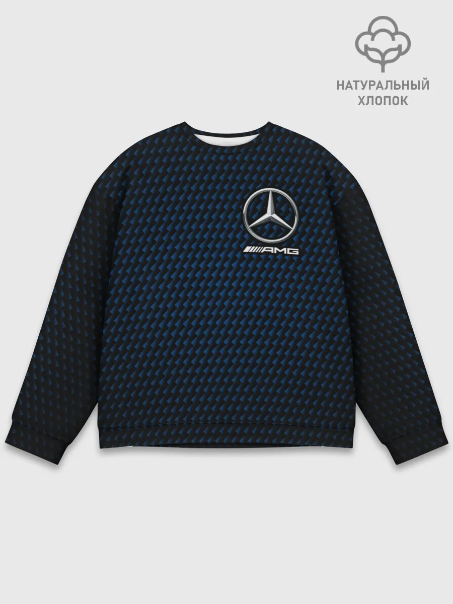 Мужской свитшот базовый / MERCEDES / МЕРСЕДЕС