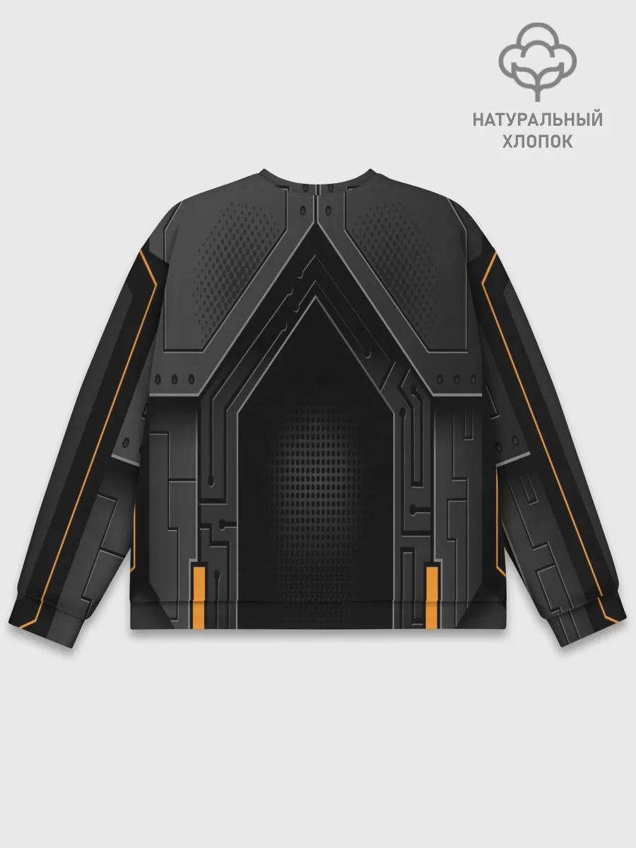 Мужской свитшот базовый / Броня робота