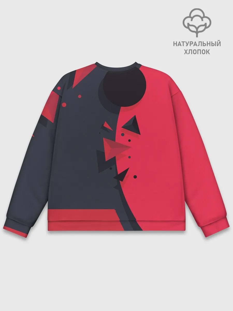 Мужской свитшот базовый / KILLA красная