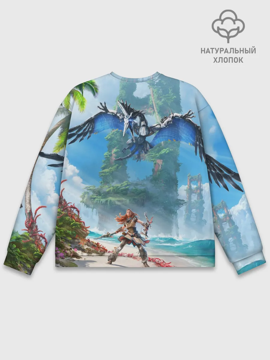 Мужской свитшот базовый / Horizon Forbidden West