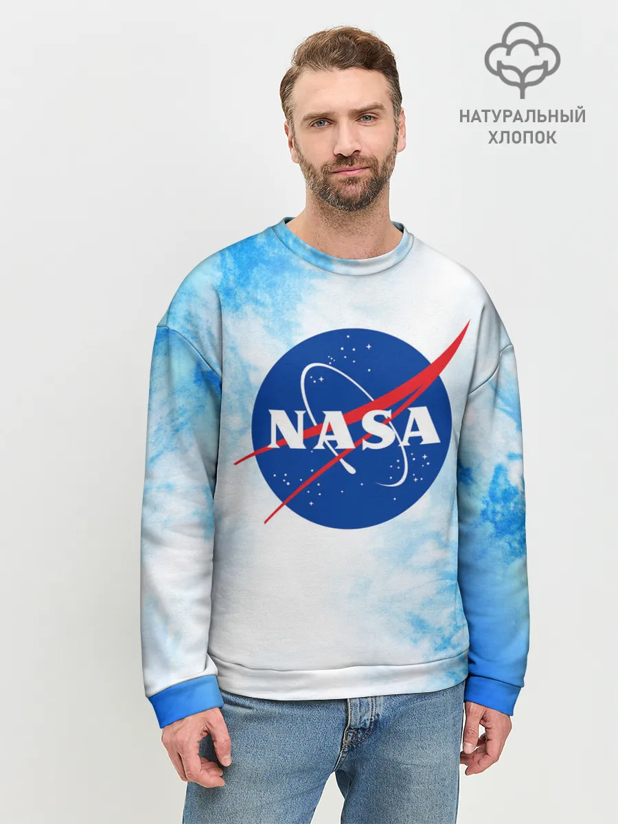 Мужской свитшот базовый / NASA / НАСА