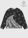 Мужской свитшот базовый / MERCEDES / МЕРСЕДЕС