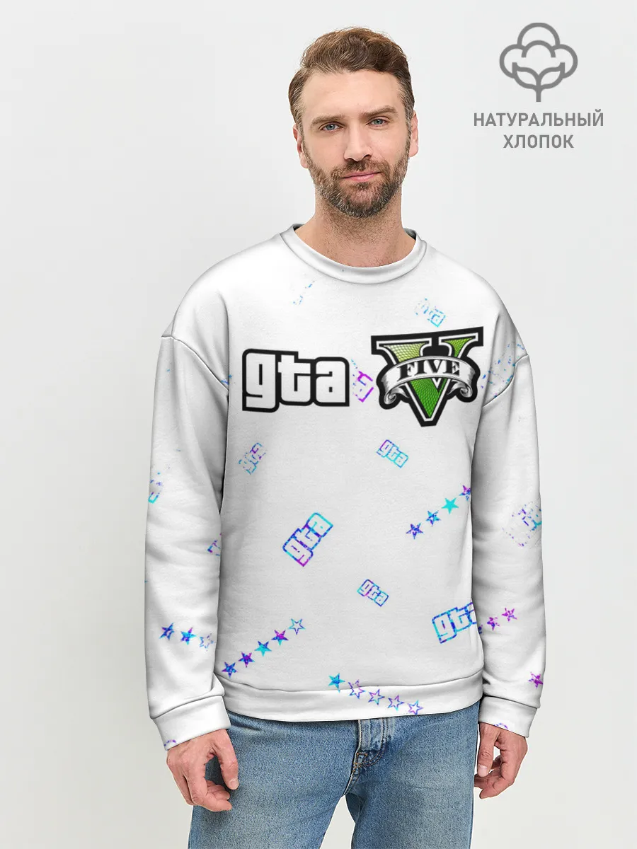 Мужской свитшот базовый / GTA 5 / ГТА 5