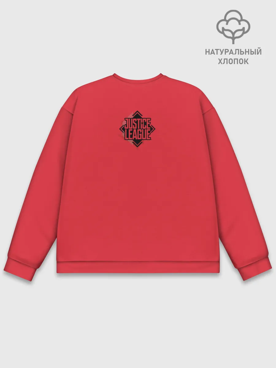 Мужской свитшот базовый / The Flash