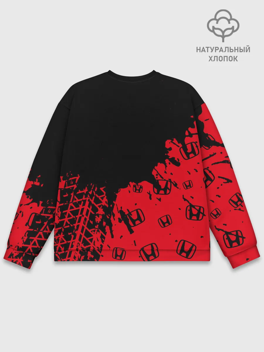 Мужской свитшот базовый / HONDA / ХОНДА