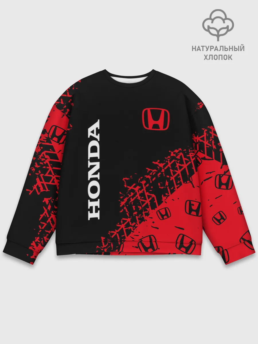Мужской свитшот базовый / HONDA / ХОНДА