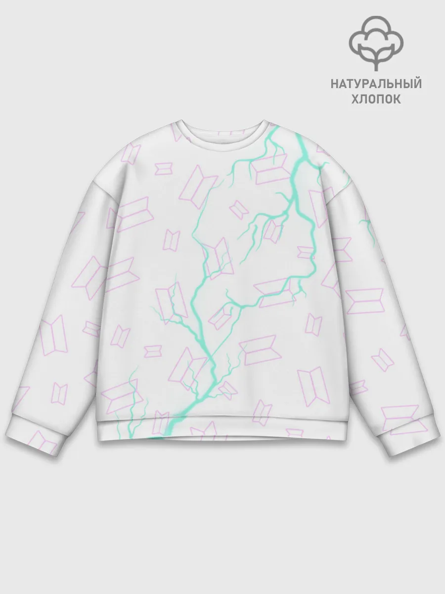 Мужской свитшот базовый / BTS / БТС