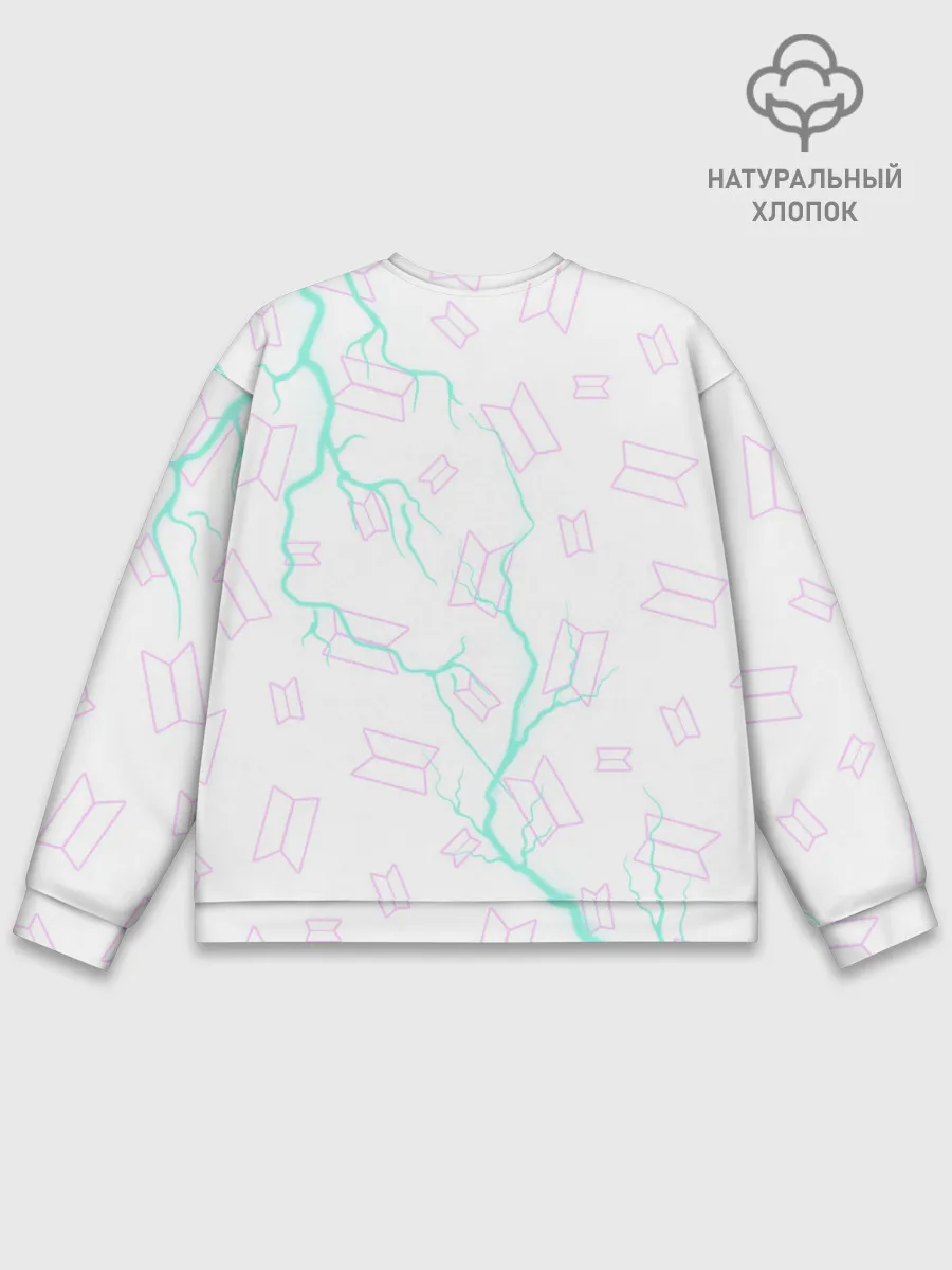 Мужской свитшот базовый / BTS / БТС