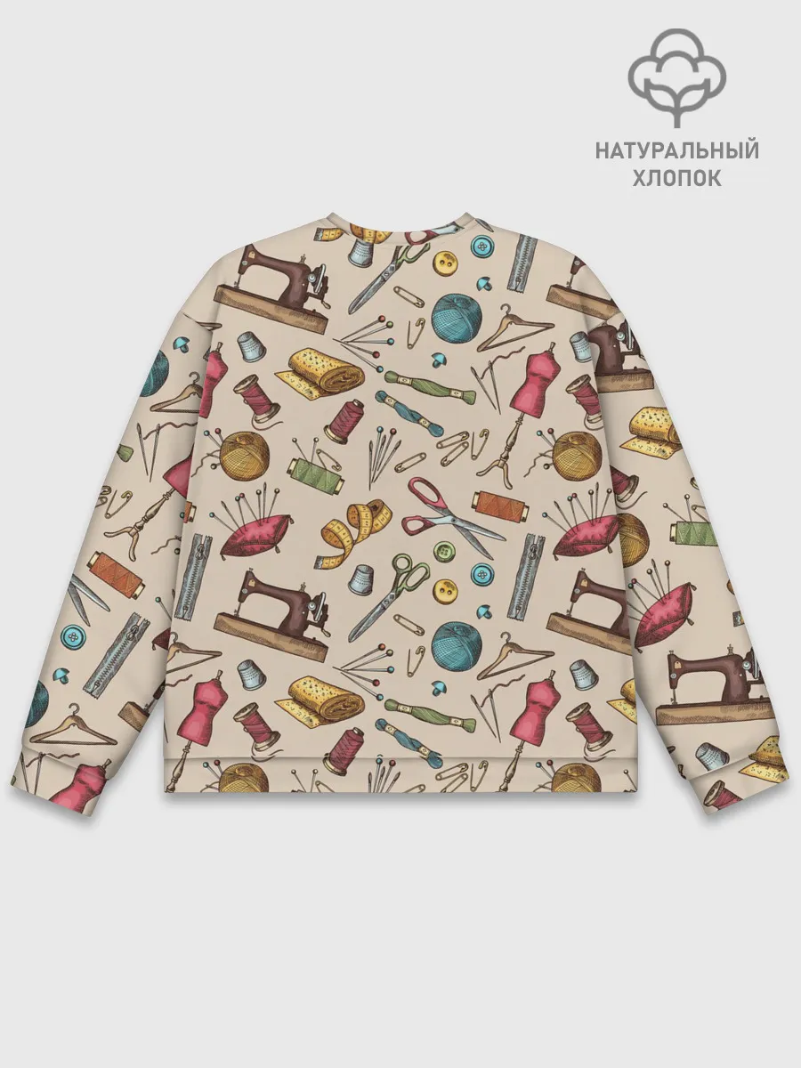 Мужской свитшот базовый / предметы шитья