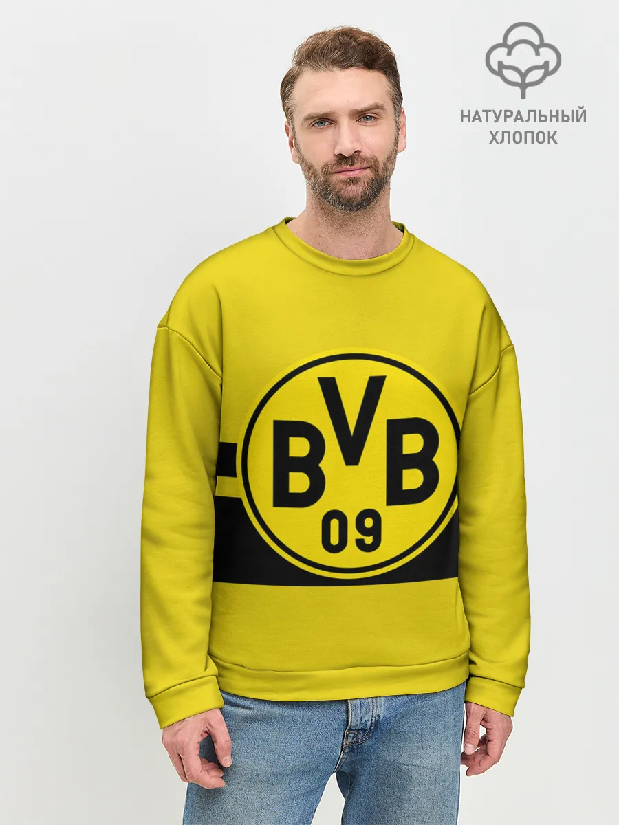 Мужской свитшот базовый / BORUSSIA DORTMUND