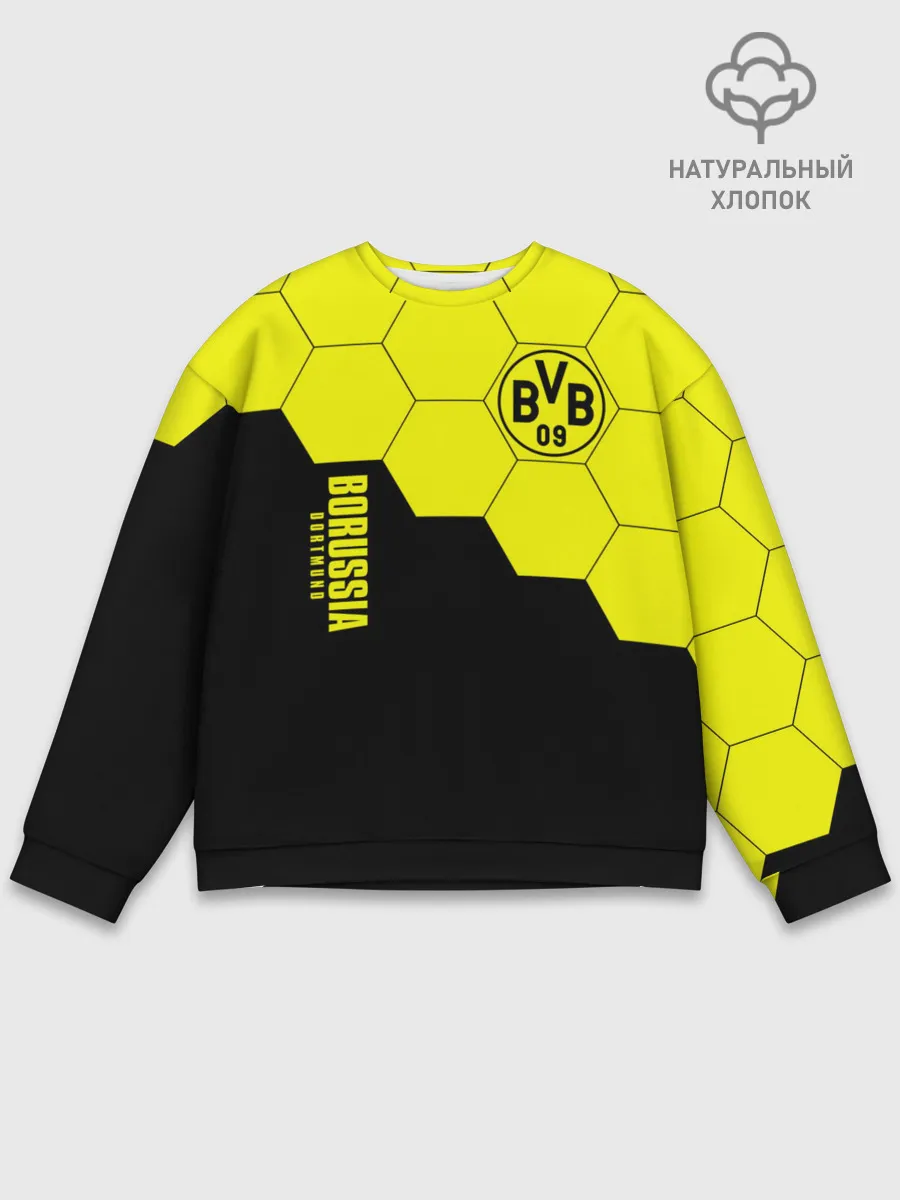 Мужской свитшот базовый / Borussia Dortmund