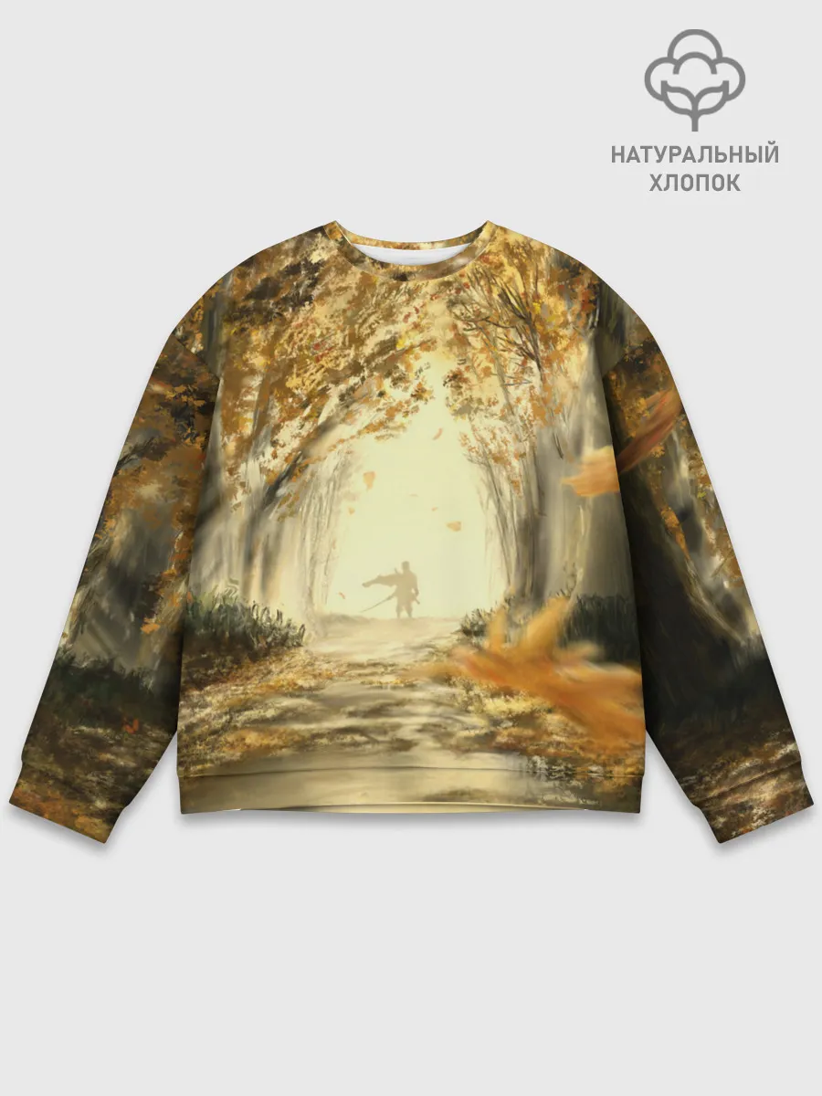 Мужской свитшот базовый / Ghost of Tsushima