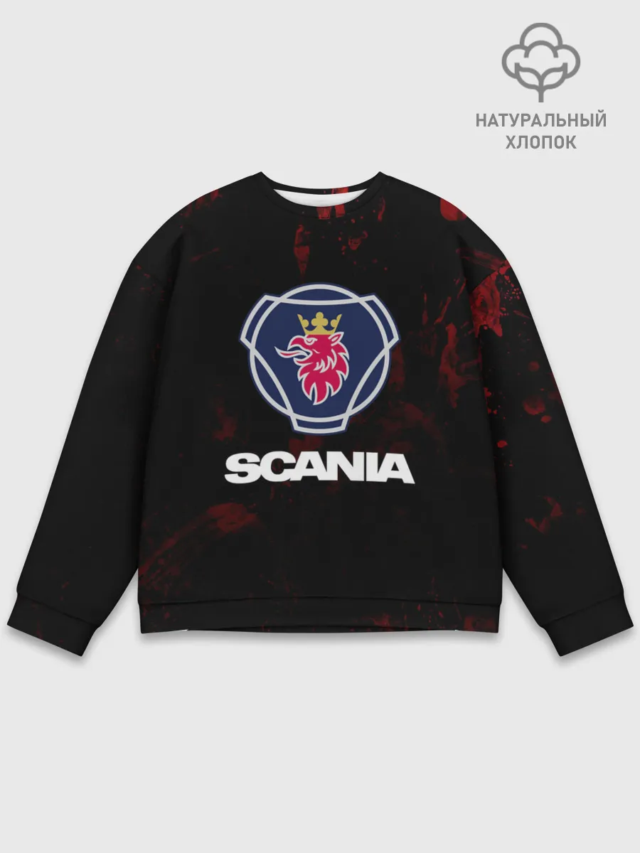 Мужской свитшот базовый / Scania