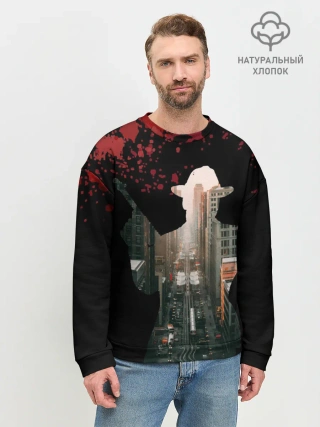 Мужской свитшот базовый / Гангстер 3