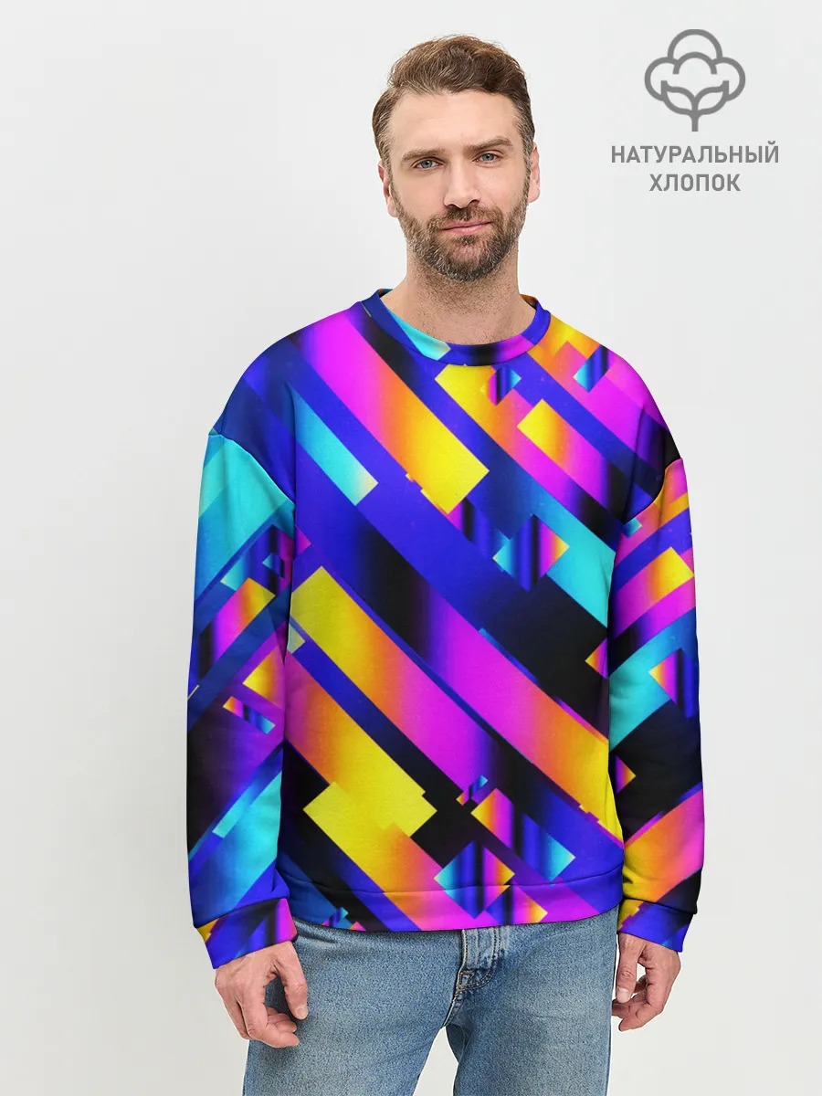 Мужской свитшот базовый / Rectangle