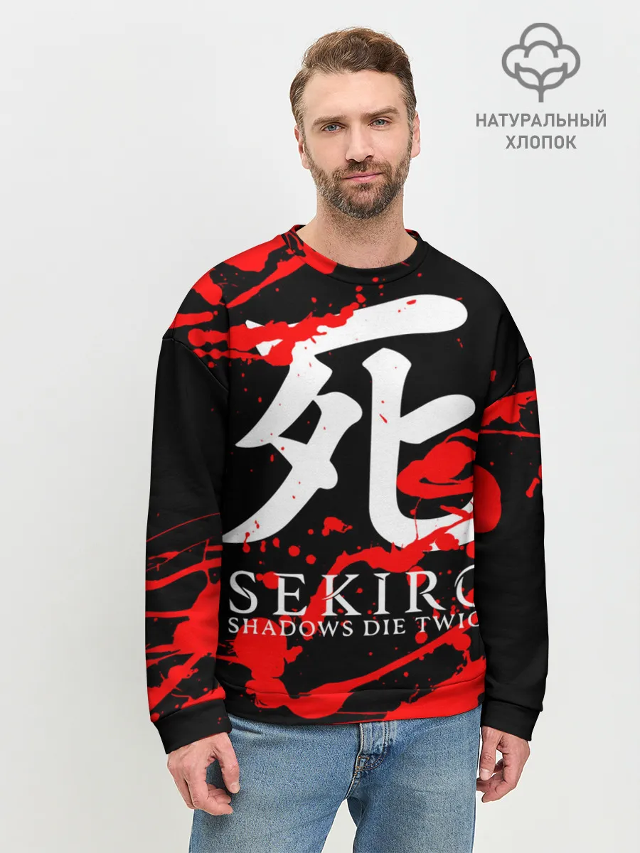 Мужской свитшот базовый / Sekiro: Shadows Die Twice 4