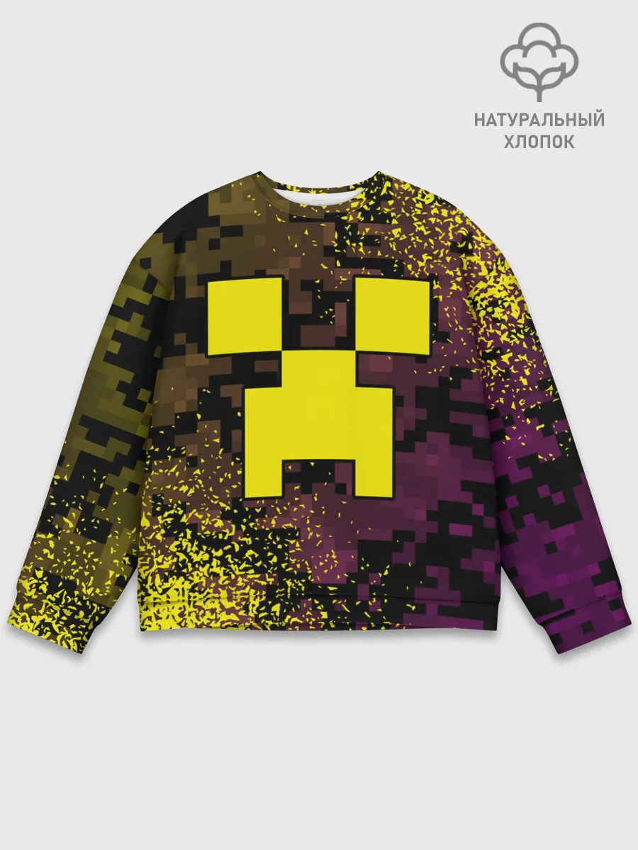 Мужской свитшот базовый / MINECRAFT / МАЙНКРАФТ