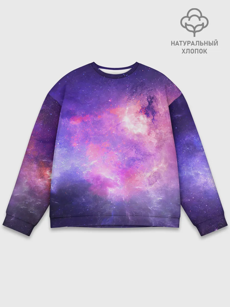 Мужской свитшот базовый / Космические дали