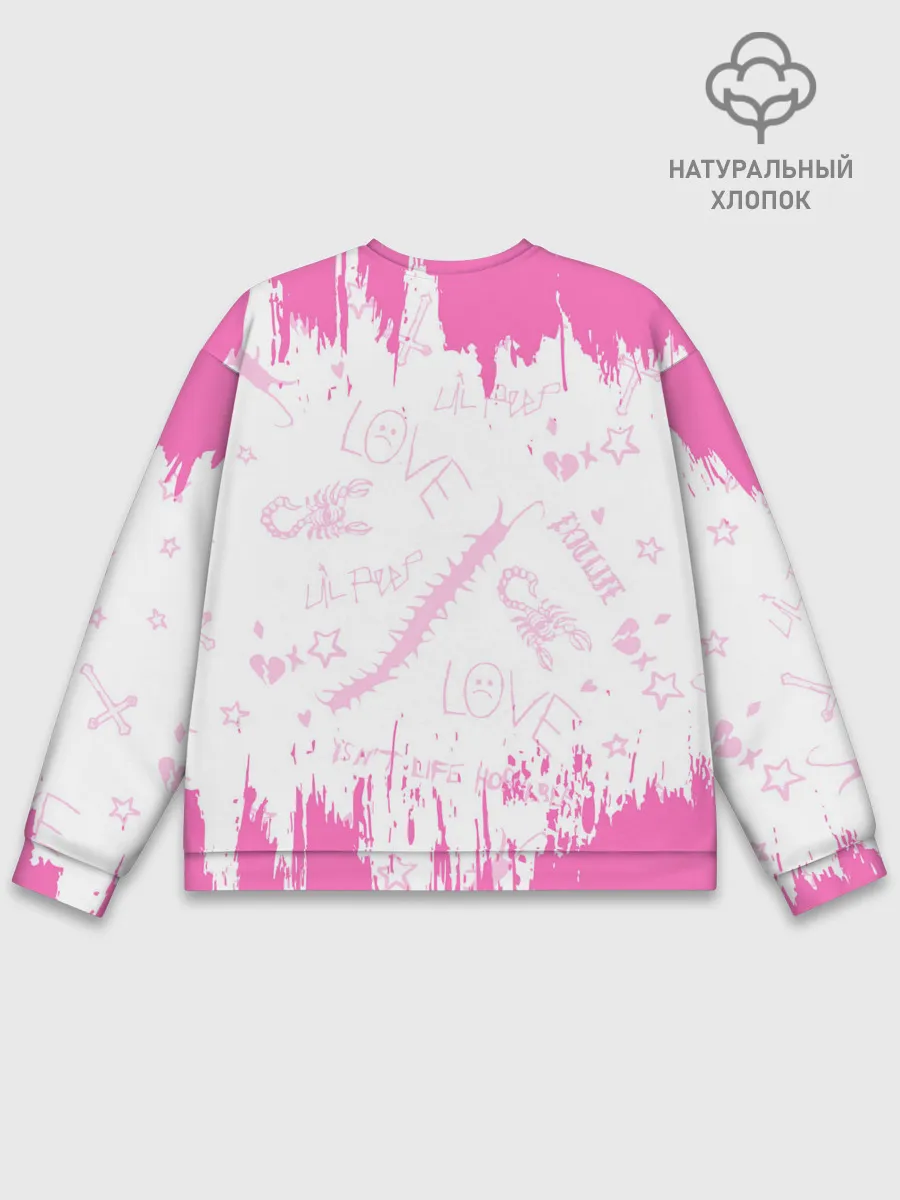 Мужской свитшот базовый / LIL PEEP / ЛИЛ ПИП