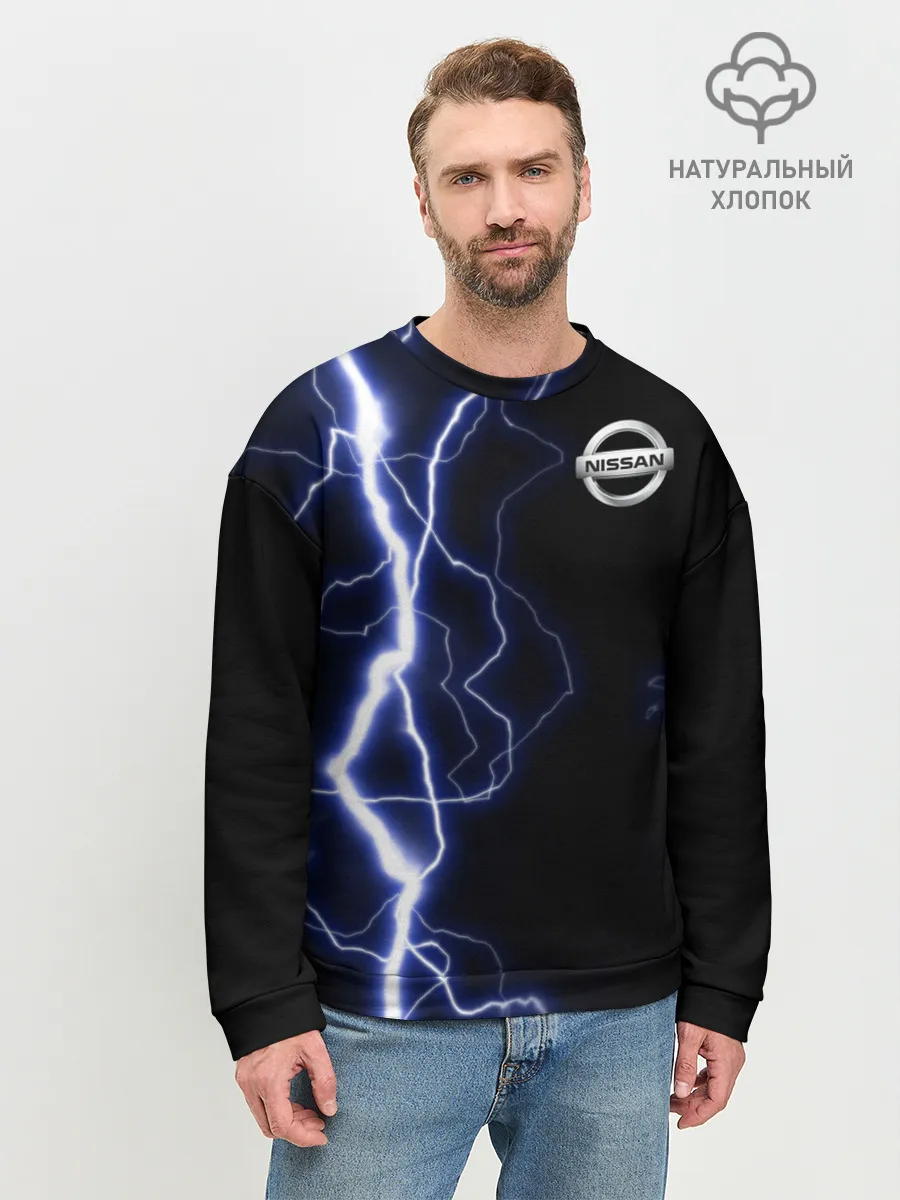 Мужской свитшот базовый / NISSAN