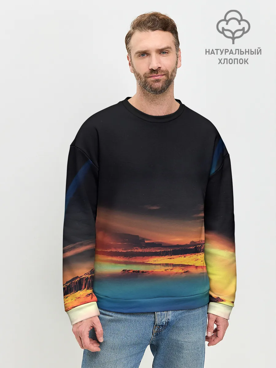 Мужской свитшот базовый / Марс