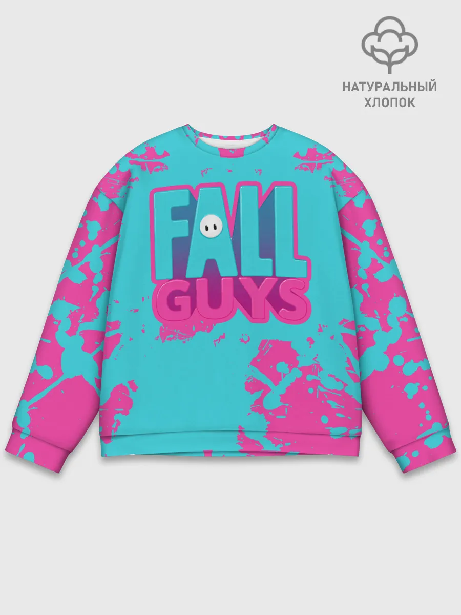 Мужской свитшот базовый / Fall Guys: Ultimate Knockout