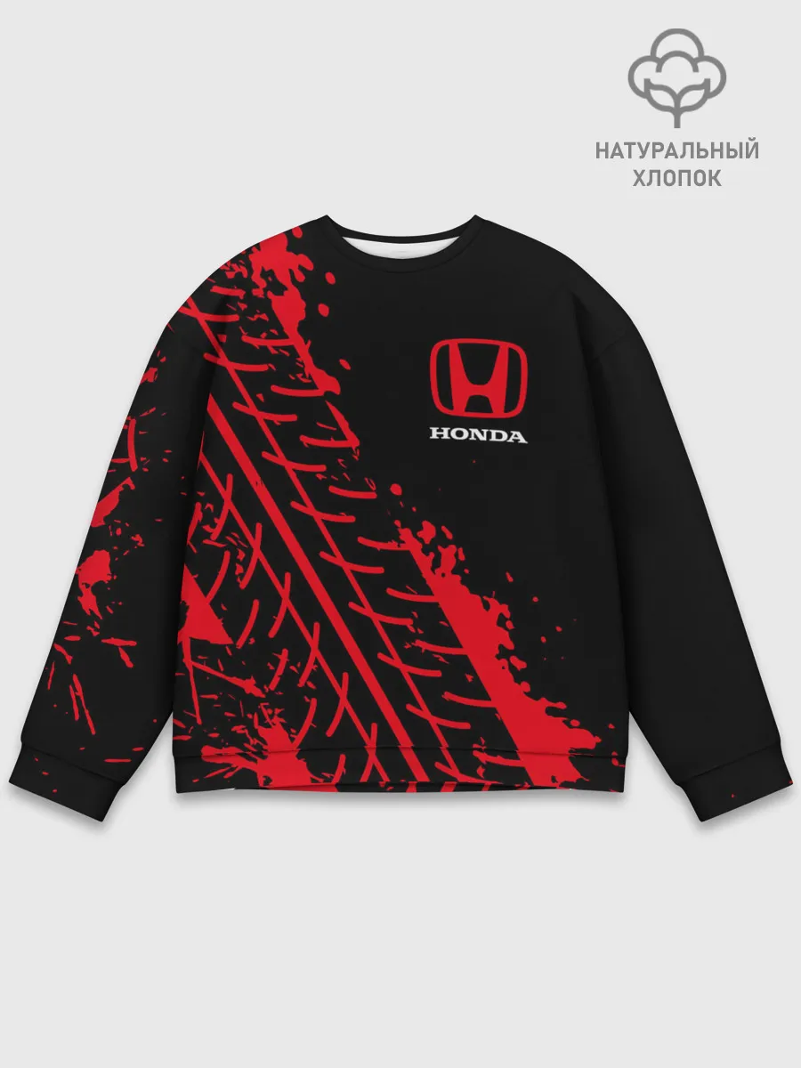 Мужской свитшот базовый / HONDA / ХОНДА