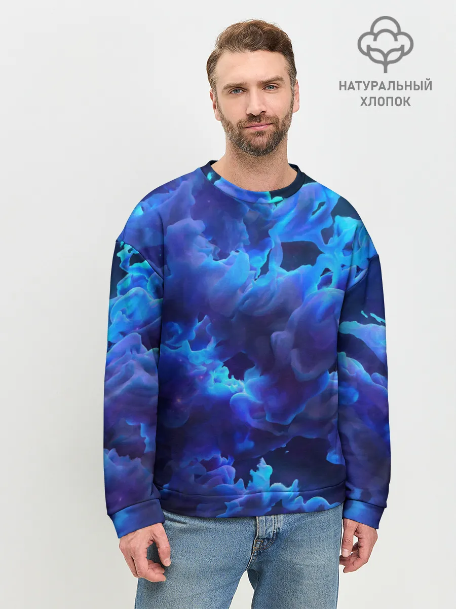 Мужской свитшот базовый / Vaporwave