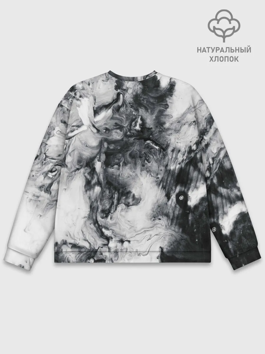 Мужской свитшот базовый / МРАМОР