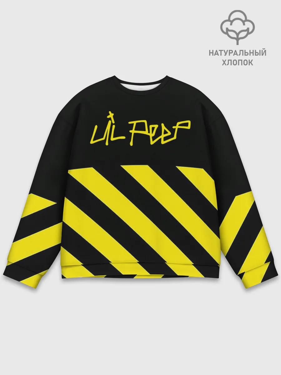 Мужской свитшот базовый / Lil Peep