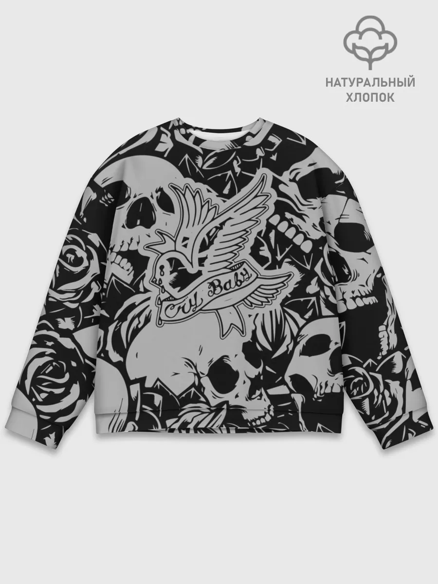 Мужской свитшот базовый / Lil Peep