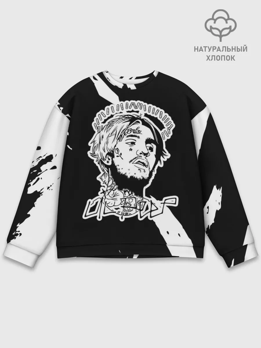 Мужской свитшот базовый / Lil Peep
