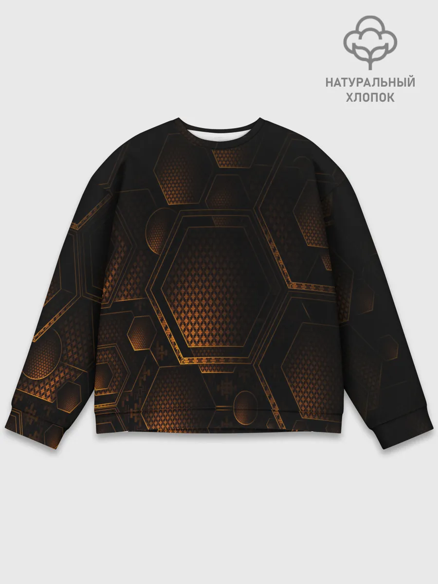 Мужской свитшот базовый / текстура