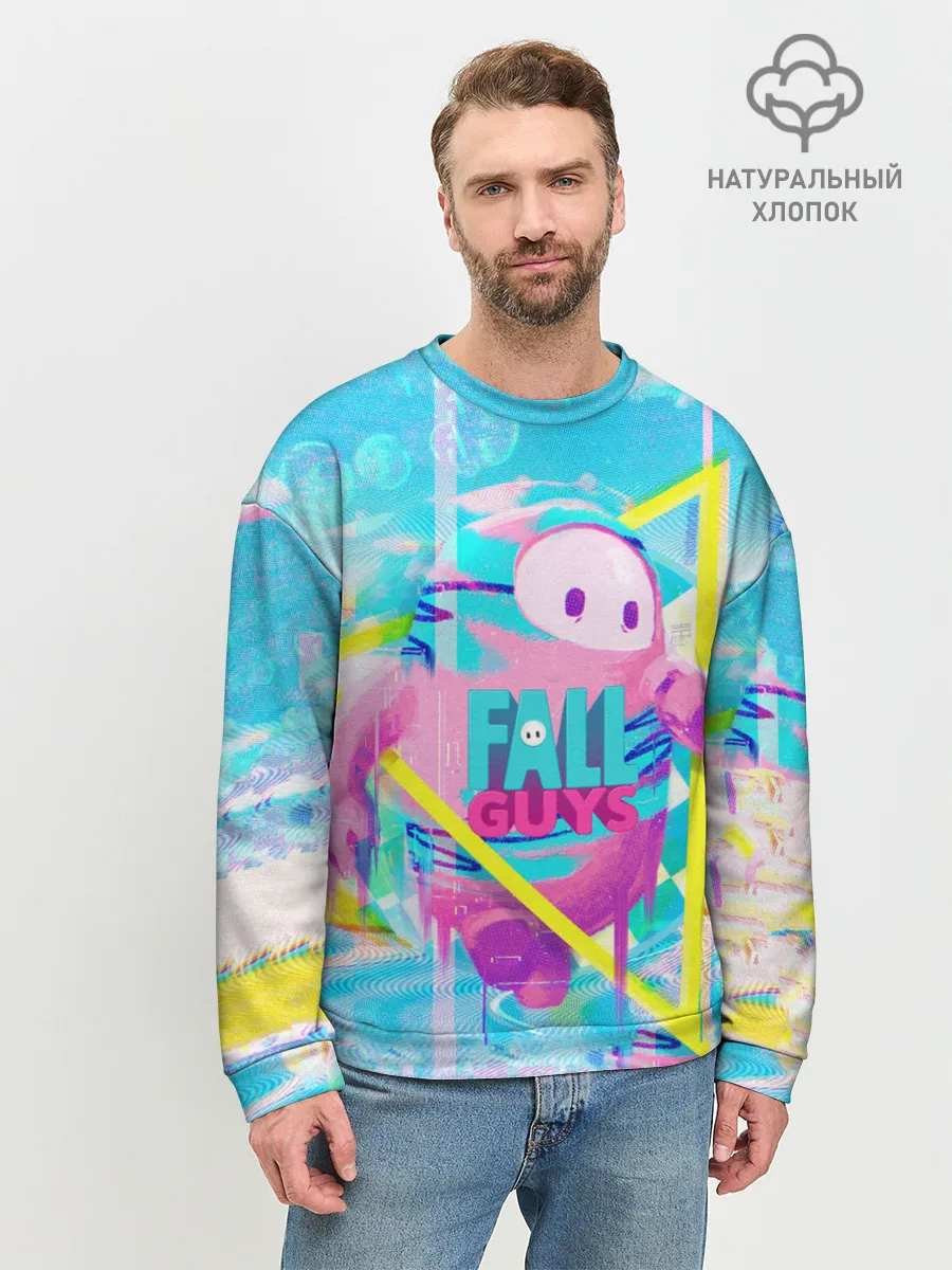 Мужской свитшот базовый / Fall Guys