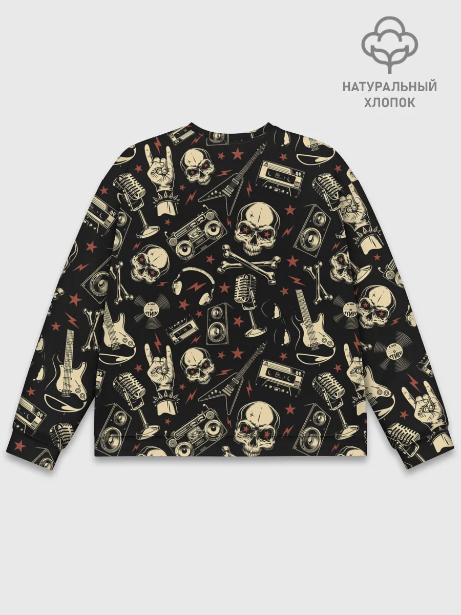 Мужской свитшот базовый / Рок!