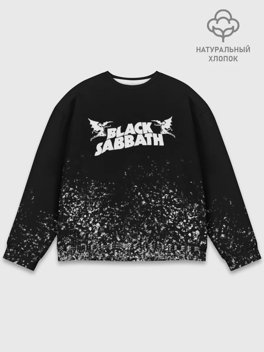 Мужской свитшот базовый / Black Sabbath