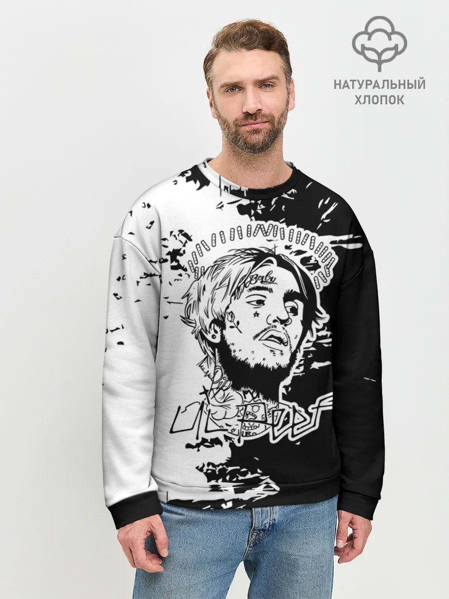 Мужской свитшот базовый / Lil Peep